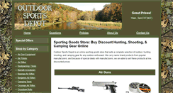 Desktop Screenshot of outdoorsportsdepot.com